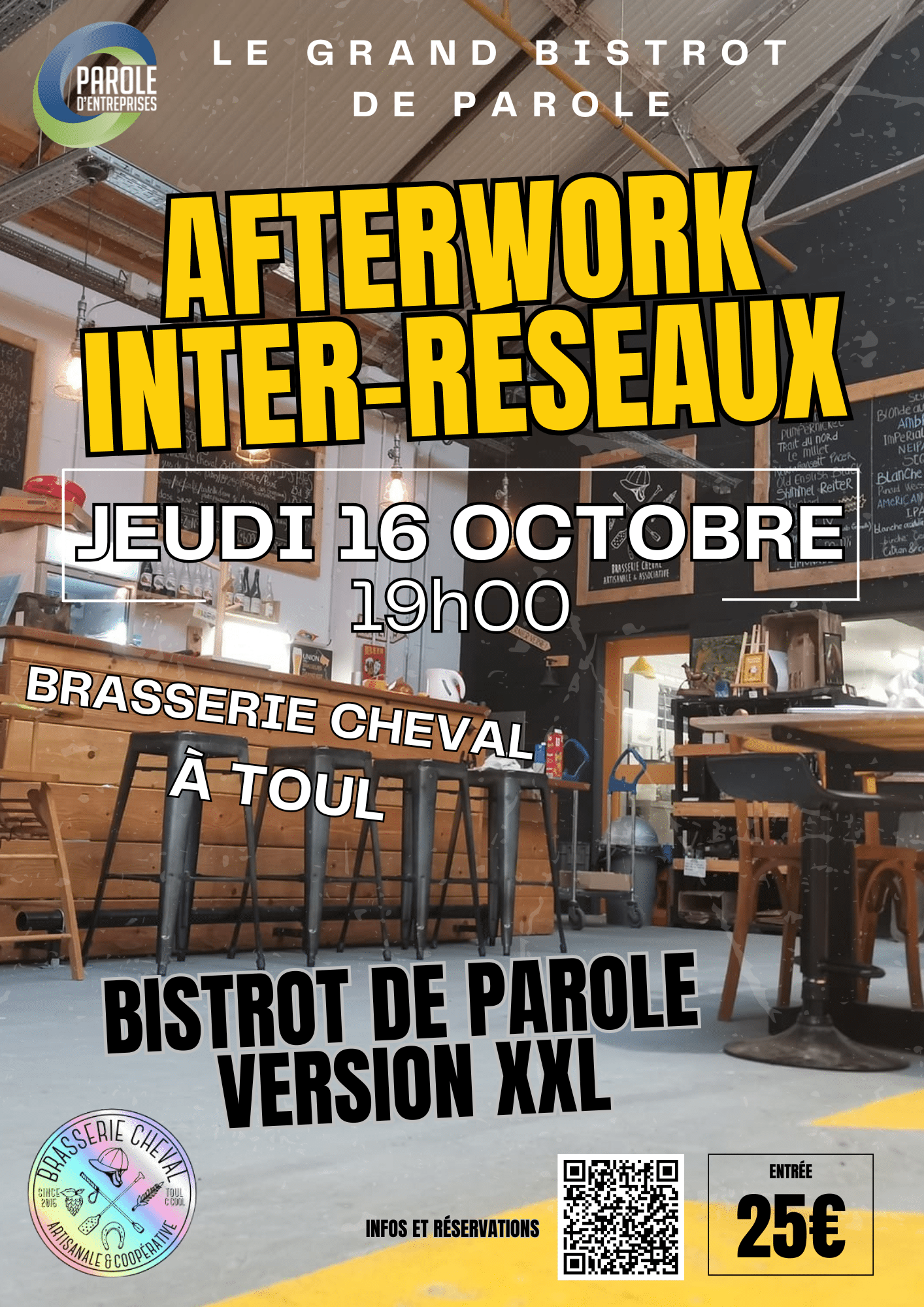 Afterwork XXL au Technopôle de Nancy Brabois organisé par NBTECH, l’occasion de rencontres inter-réseaux pour les chefs d'entreprises.