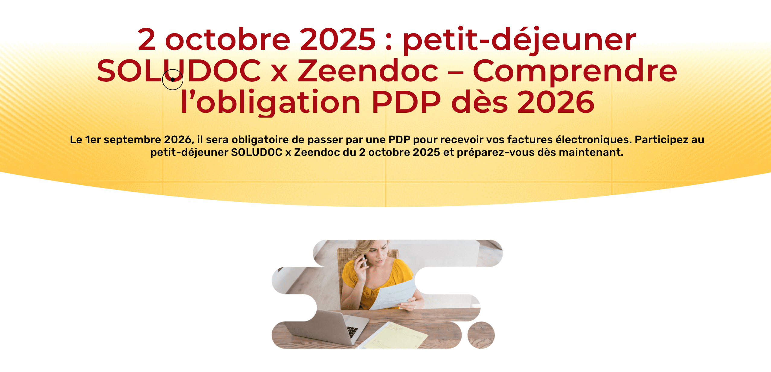 Petit-déjeuner SOLUDOC