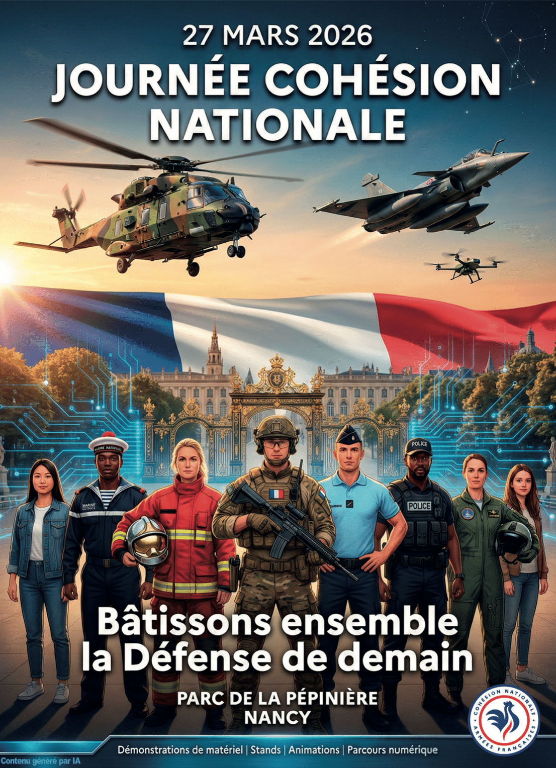 NBTECH présente la Journée de Cohésion Nationale au Technopôle, organisée par SPIE BATIGNOLLES à Nancy.